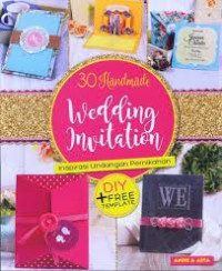 30 HANDMADE WEDDING INVITATION