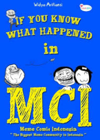 IF YOU KNOW WHAT HAPPENED IN MCI