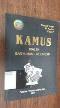 KAMUS DIALEK BANYUMAS - INDONESIA
