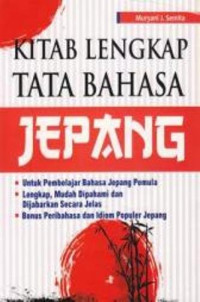 KITAB LENGKAP TATA BAHASA JEPANG