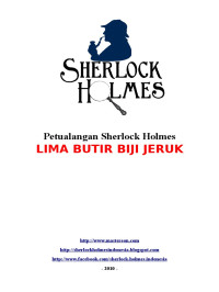 EBOOK SHERLOCK HOLMES : LIMA BUTIR BIJI JERUK