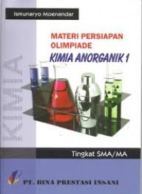 MATERI PERSIAPAN OLIMPIADE KIMIA ANORGANIK 1