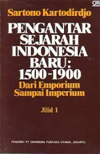 PENGANTAR SEJARAH INDONESIA BARU 1500 - 1900