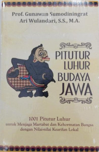 PITUTUR  LUHUR BUDAYA JAWA