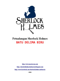 EBOOK SHERLOCK HOLMES : BATU DELIMA BIRU
