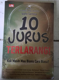 10 JURUS TERLARANG