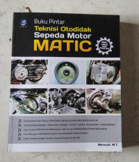 BUKU PINTAR TEKNISI OTODIDAK SEPEDA MOTOR MATIC