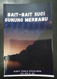 BAIT-BAIT SUCI GUNUNG MERBABU