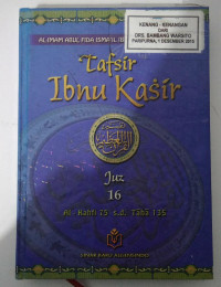 TAFSIR IBNU KATSIR JUZ 16