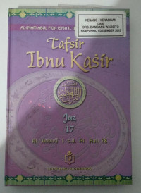 TAFSIR IBNU KATSIR JUZ 17