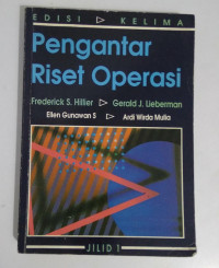 PENGANTAR RISET OPERASI EDISI KELIMA JILID 1