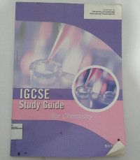 IGCSE STUDY GUIDE FOR CHEMISTRY