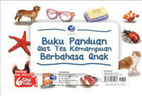 BUKU PANDUAN ALAT TES KEMAMPUAN BERBAHASA ANAK