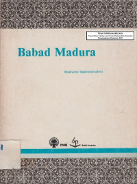 EBOOK BABAD MADURA
