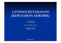EBOOK LATIHAN KETAHAN (KEBUGARAN AEROBIK)