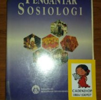 PENGANTAR SOSIOLOGI