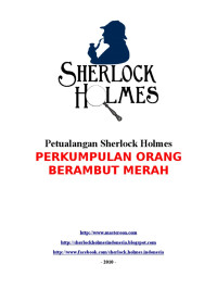 EBOOK SHERLOCK HOLMES : PERKUMPULAN ORANG BERAMBUT MERAH